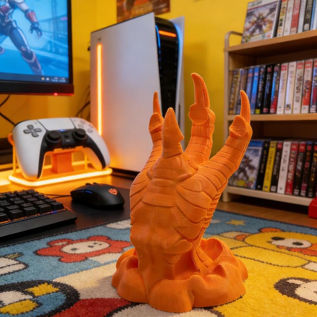 Soporte para Mando de Juego Pila de Calaveras: Figura Decorativa Personalizada para Almacenamiento de Xbox