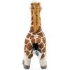 COLORATA Giraffe Plush Mascot Wild Animal with Cute Animal Keychain Doll Gift Christmas Present (Realistic Chain) (Twice Tested) /