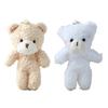 2pcs Blush Bear Car Pendant Furry Keyring for Purse Backpack Personalized Decor