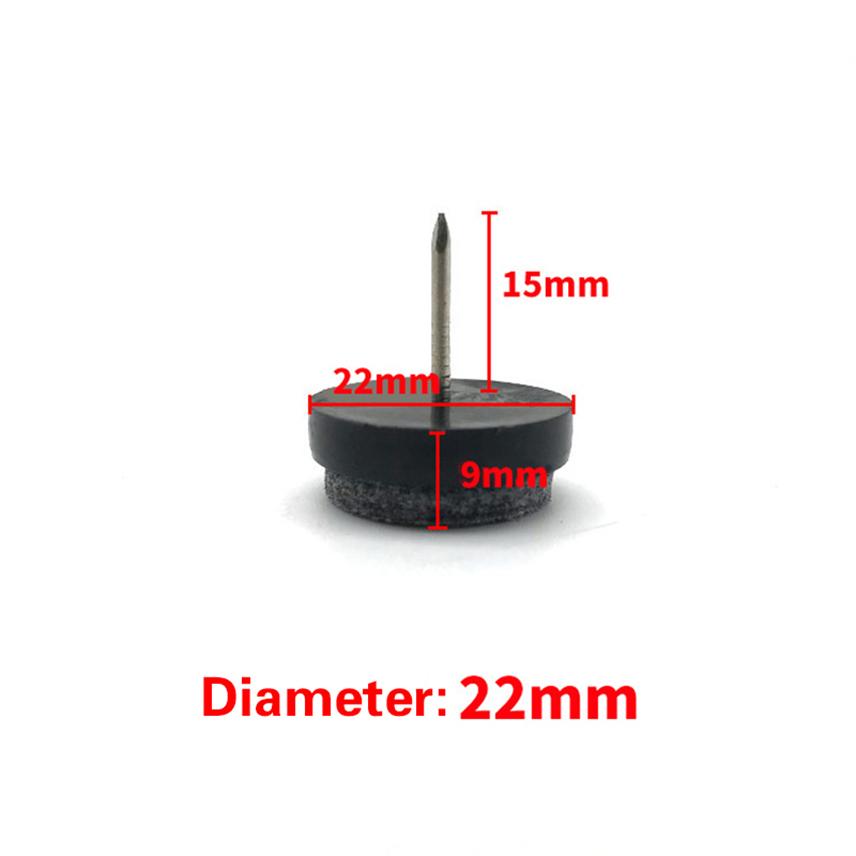 30 Pcs Felt Nails Anti Slip Foot Furniture Table Pads Legs for Furniture Wood Floor Protector Chair Stoppers Felt Glides