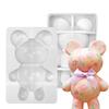 Animal Silicone Mold Cute Bear Mold Handmade Cake Baking Mold for DIY Kitchen