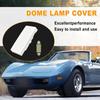Dome Light Lens Cover Interior Roof Map Housing with LED White Blubs, Compatible with Chevy S10 1982-2003, Blazer 1973-1991, S10 Blazer 1983-1991,