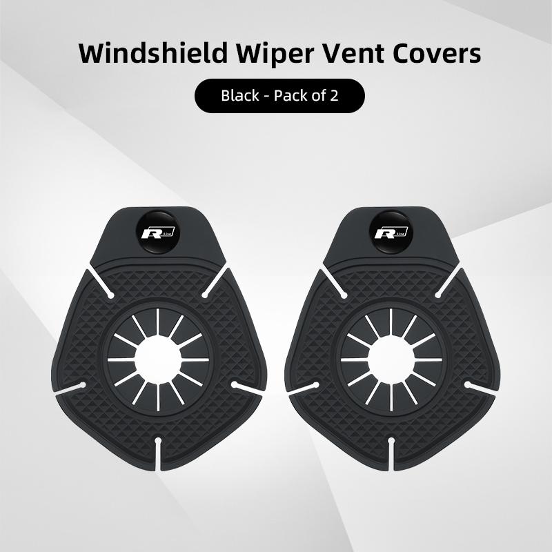 EFG1 Car Wiper Hole Protective Covers Debris Leaves Dustproof Sleeve For VW GTI Polo Golf Passat B6 Tiguan Arteon Jetta T-ROC ID.4 CC