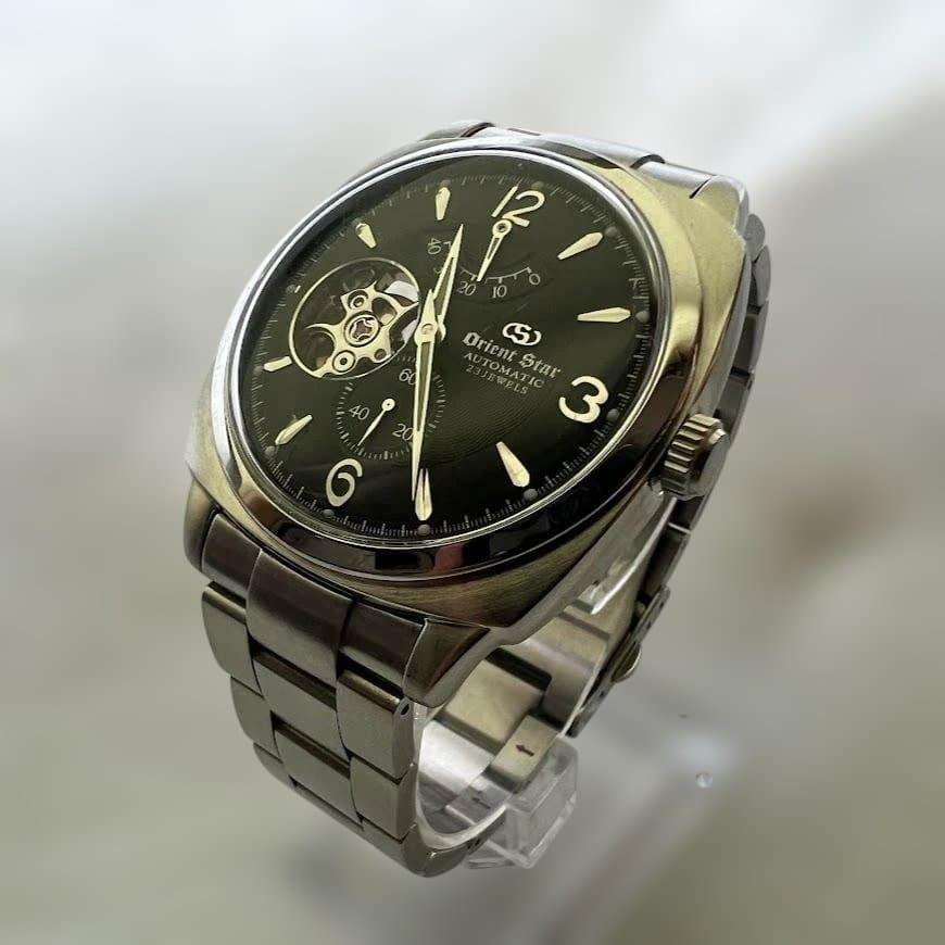 Used ORIENT STAR WZ0021FH Cushion Case Open Heart