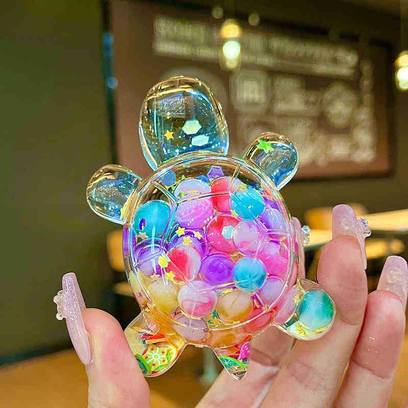 Luminous Colorful Diy Sparkling Creative Jewelry Quicksand Large Ornaments Desktop Car Ornaments