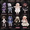 Authentic Stock Secret Realm Tour 1/12 Bjd Blind Box Movable Joint Doll  Desktop Ornaments Trendy Toys Dolls Boys Girls Gifts