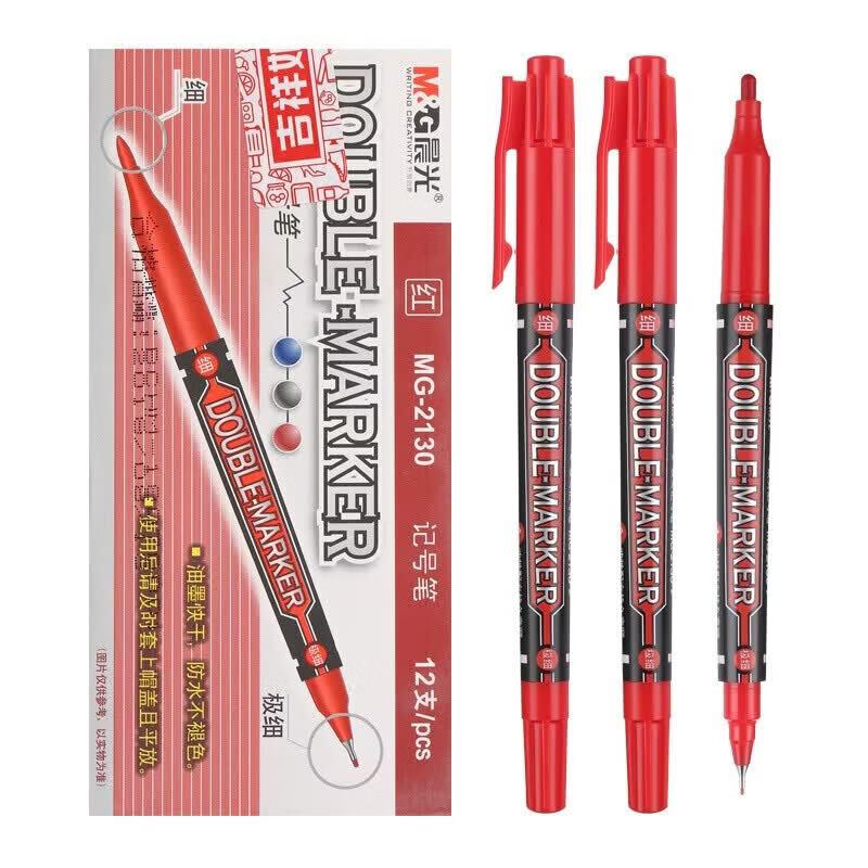 M&G Dual-Tip Waterproof Marker Pen