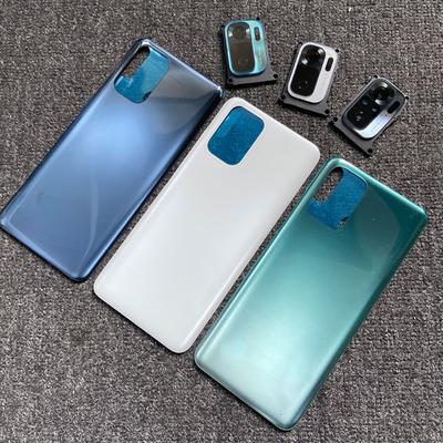 Xiaomi Redmi için Not 10 Pil Arka Cam Arka Kapı Konut Paneli Kamera Lens Yapışkanlı Etiket