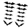 Halloween Netopýři Samolepky Lepicí PVC Samolepka Realistická Létající Netopýr Samolepka Nástěnné Samolepky Na Okno Zeď Halloween Dekorace