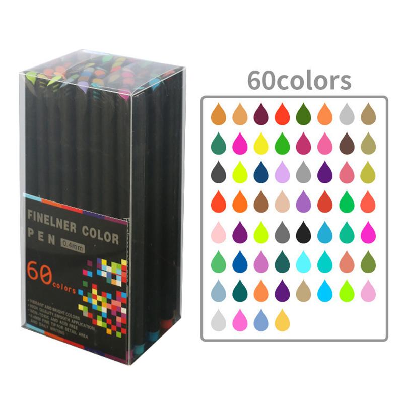 Colored Fine Point Markers Drawing Pens, Journal Planner Pens, Fineliner Pen for Writing Note Taking Calendar Agenda Coloring