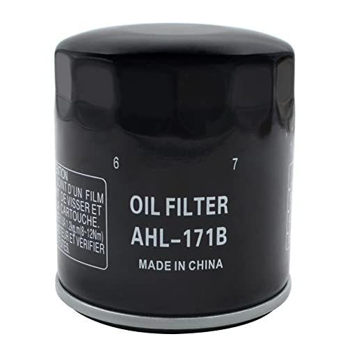 AHL Motorcycle Oil Filter Oil Element Compatible Models: Harley Harley FXDB Street Bob 2007-2017/FXDF Fat Bob 2008-2017/FXDL Dyna Low Rider 1999-
