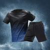 Men's T-shirt Sports Running T-shirt Shorts Quick-drying Breathable Short-sleeved Round Neck Activity T-shirt Outdoor Exercise Men's Sports Suit