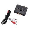 Stereo Audio Splitter Splitter Audio Decoder Amplifier Two-way Audio Switcher  Car