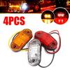 2/4Pcs 12V / 24V LED Side Marker Lights Car External Lights Warning Tail Light Auto Trailer Truck Lorry Lamps Color Accessory