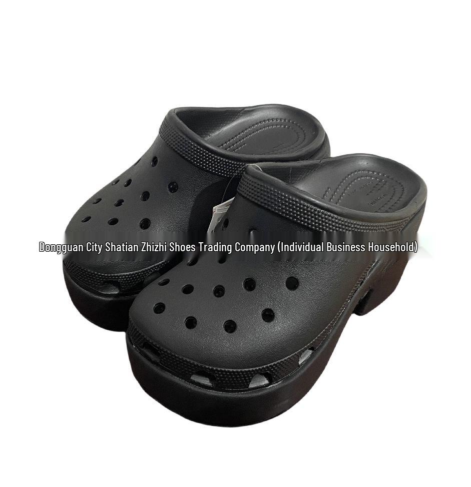 

Женские туфли-шлепанцы с закрытым носком на высоком каблуке «русалка» - 2024, массивный каблук, ретро пляжный стиль 38