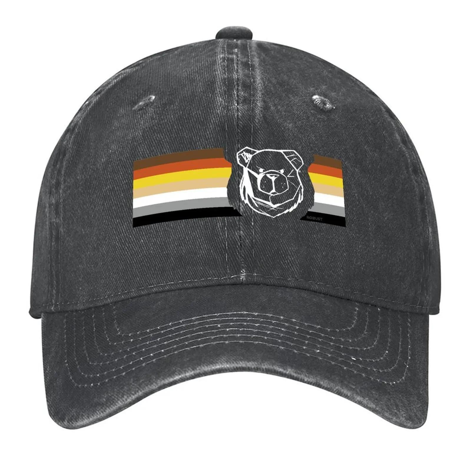 

ROBUST BEAR BANDS WHITE COMMUNITY Baseball Cap Sunhat Uv Protection Solar Hat Golf Hat Unique hats Ladies Men s