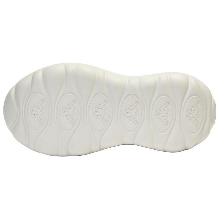 Kappa Tissu Cuir Synthétique Confortable Simple Polyvalent Résistant à l'Usure Basse Casual Chaussures Baskets Femme Beige K0E45CC00F-133