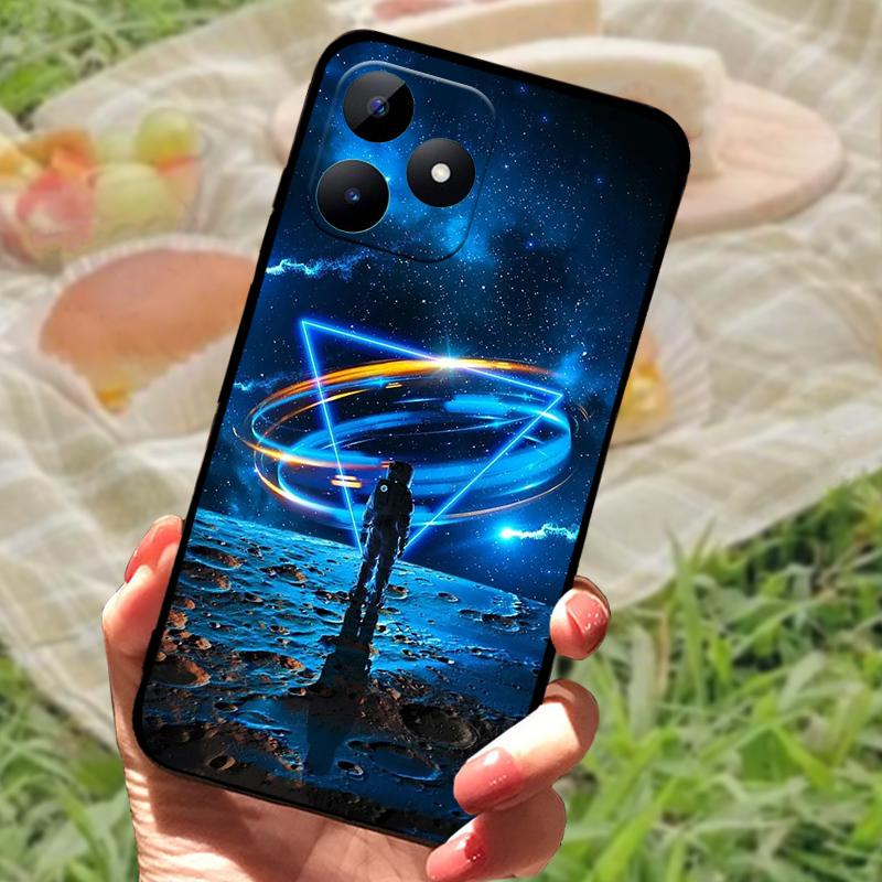 Case For Realme Note 50 Fashion Cool Soft Silicone Phone Cover Narzo N53 Protective Fundas For OPPO Realme C51 4G C53 TPU Bumper