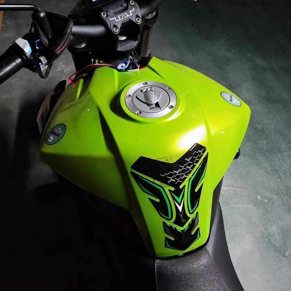3D Motocyklový Přední Chránič Nádrže Samolepky Obtisk Pro Kawasaki Ninja400 Z900 Z1000 ZX10r ER6n Versys 650 Příslušenství