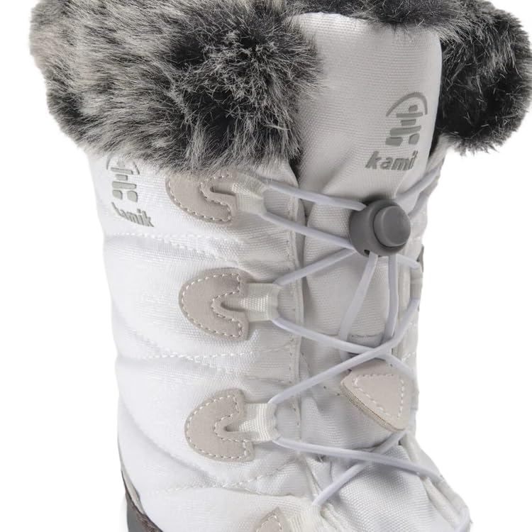 Kamik Momentum 3 Snow Boots, Size 1600533, White (110), Size 26.0 cm