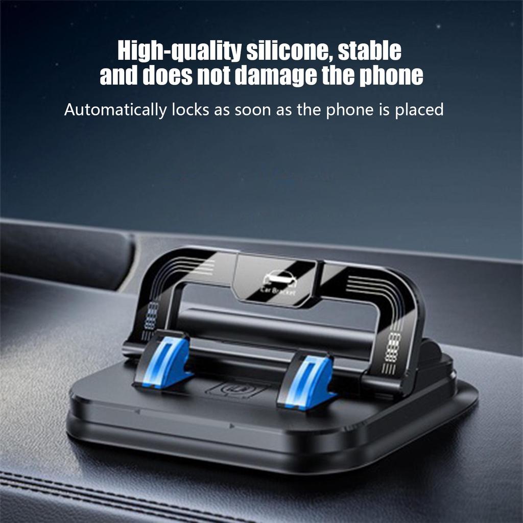 Car Mount 360-Degree Rotation Adjustable Suction Base Phone Rack Car Phone Holders for Family Men Women Travel Driving