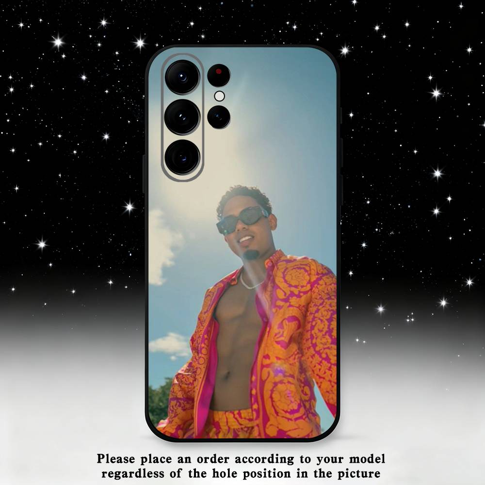 Singer M-Myke T-Towers Cool Phone Case For Samsung S 25,24,23,22,30,21,10,9,Ultra,Plus,Lite,FE,4,5 G Black Soft Case