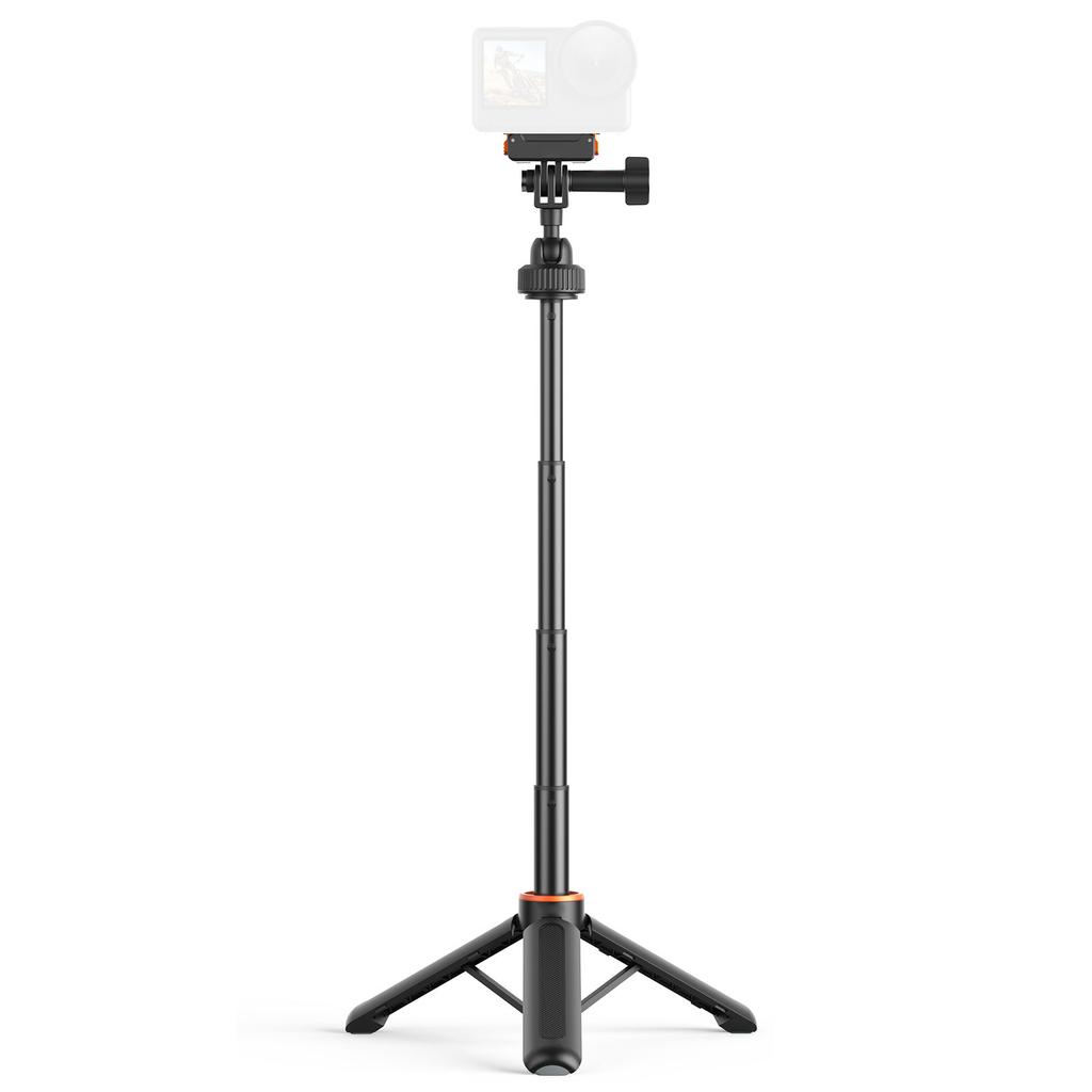 Selfie Stick Extension Rod Tripod 360 Degrees  Ball Head Lightweight Portable Vlogging Skiing Surfing Fits for Insta360
