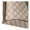 Gucci Ophidia GG Monogram Signature Web Stripe Shoulder Bag Women Shoulder Bag Beige Dark-Brown 836872-FAE0K-9853