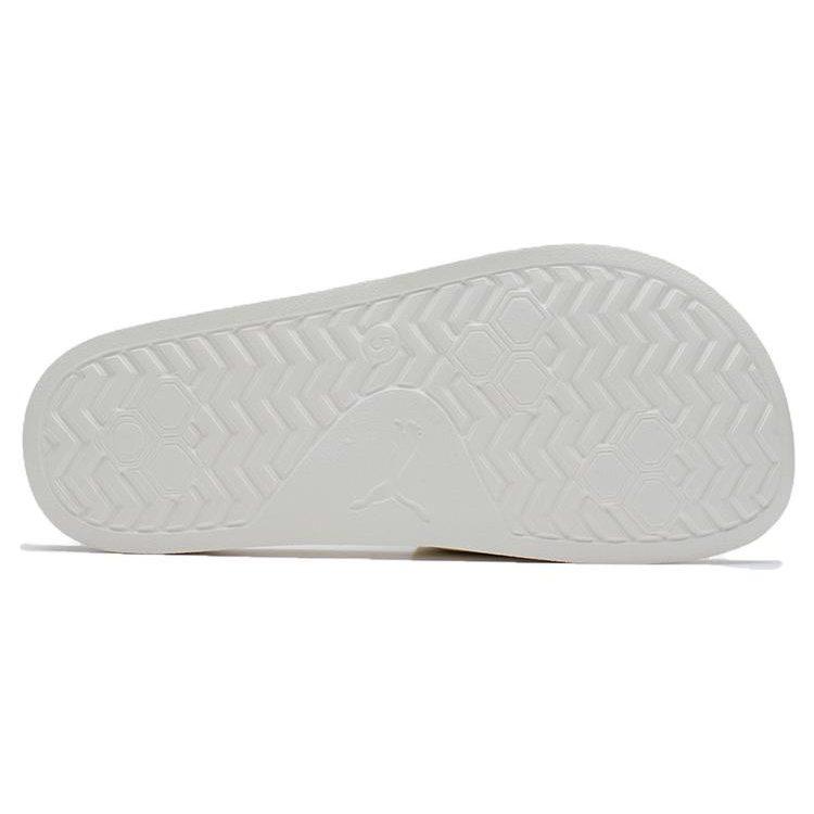 Puma Leadcat 2.0 Rubber Slip Resistant Slide Slippers Unisex White Pink 387234-01