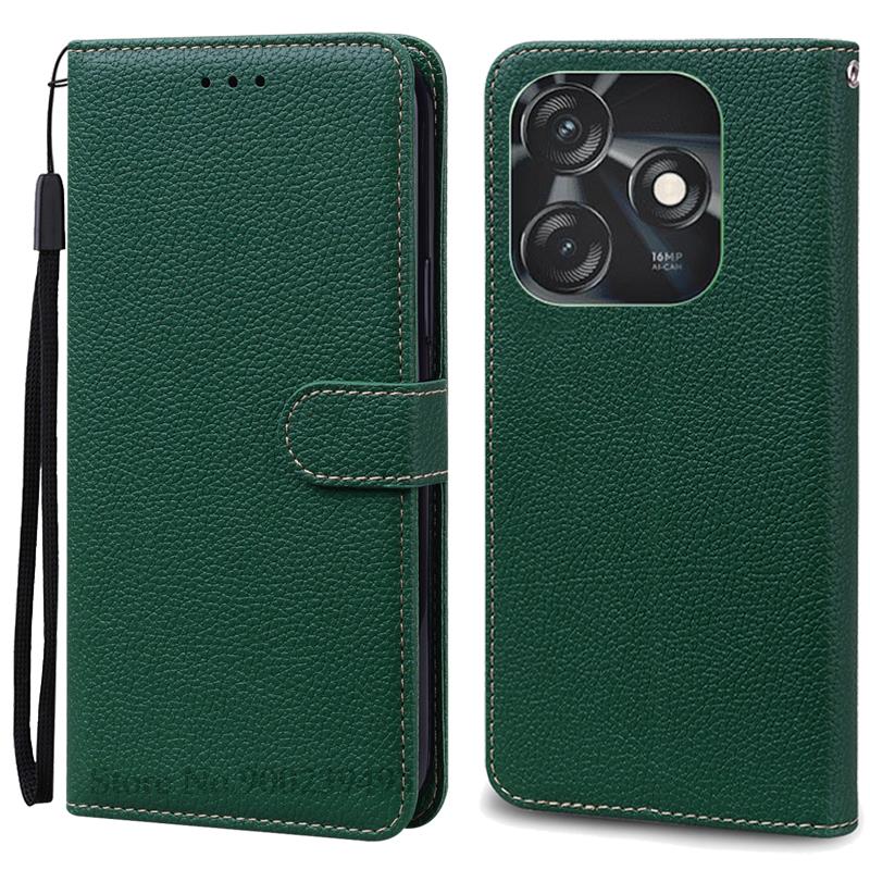 For Tecno Spark 10C Case Leather Wallet Flip Case For Techno Spark 10C Cover Coque Fundas For Tecno Spark 10C 10 C Phone Case