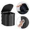 Flip-top Portable Toilet Use Garbage Bags Camping Toilet Accessories Vehicle-mounted Toilet  Hiking