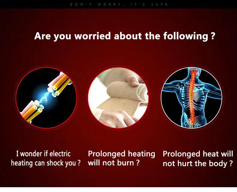 Nine-Zone USB Electric Smart Heating Vest with Carbon Fiber Warmers.
