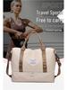 Large Capacity Travel Bag with Shoe Compartment, Wet/Dry Separation for Swimming & Fitness