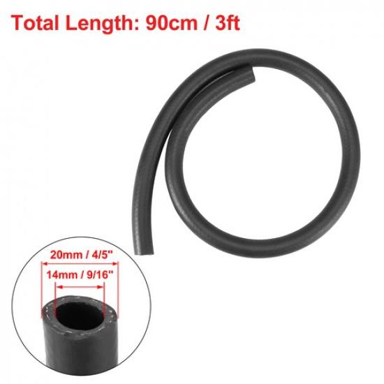 Universal 3ft Fuel Line 9/16" ID 4/5" OD Push On Hose Small Engines Pack of 1