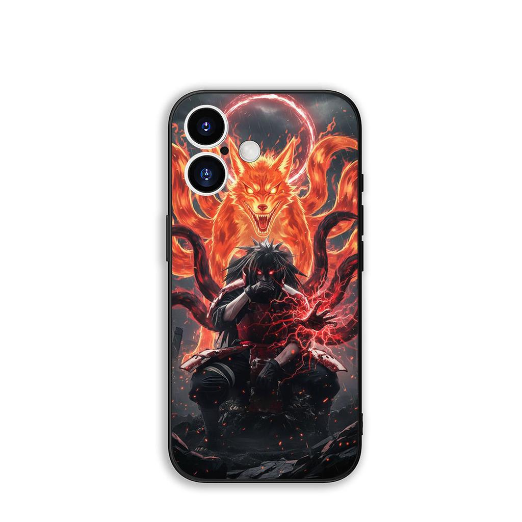 Phone Cover Comics Madaras Uchiha Narutos Casing for Apple iPhone 16 15 14 Plus 13 12 Mini 17 Pro Max + ProMax 16E Air 15+ Case
