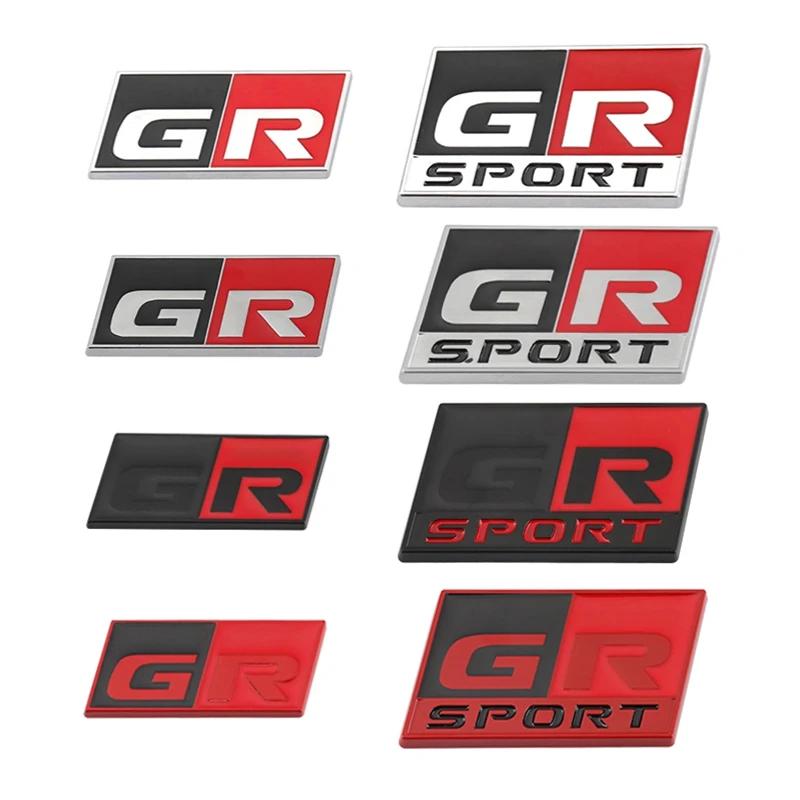 VTSJ3 Car Trunk Emblem Body Side Sticker for Toyota GR Sport Camry Corolla Yaris Rav4 Chr Auris Avensis Reiz Exterior Accessories