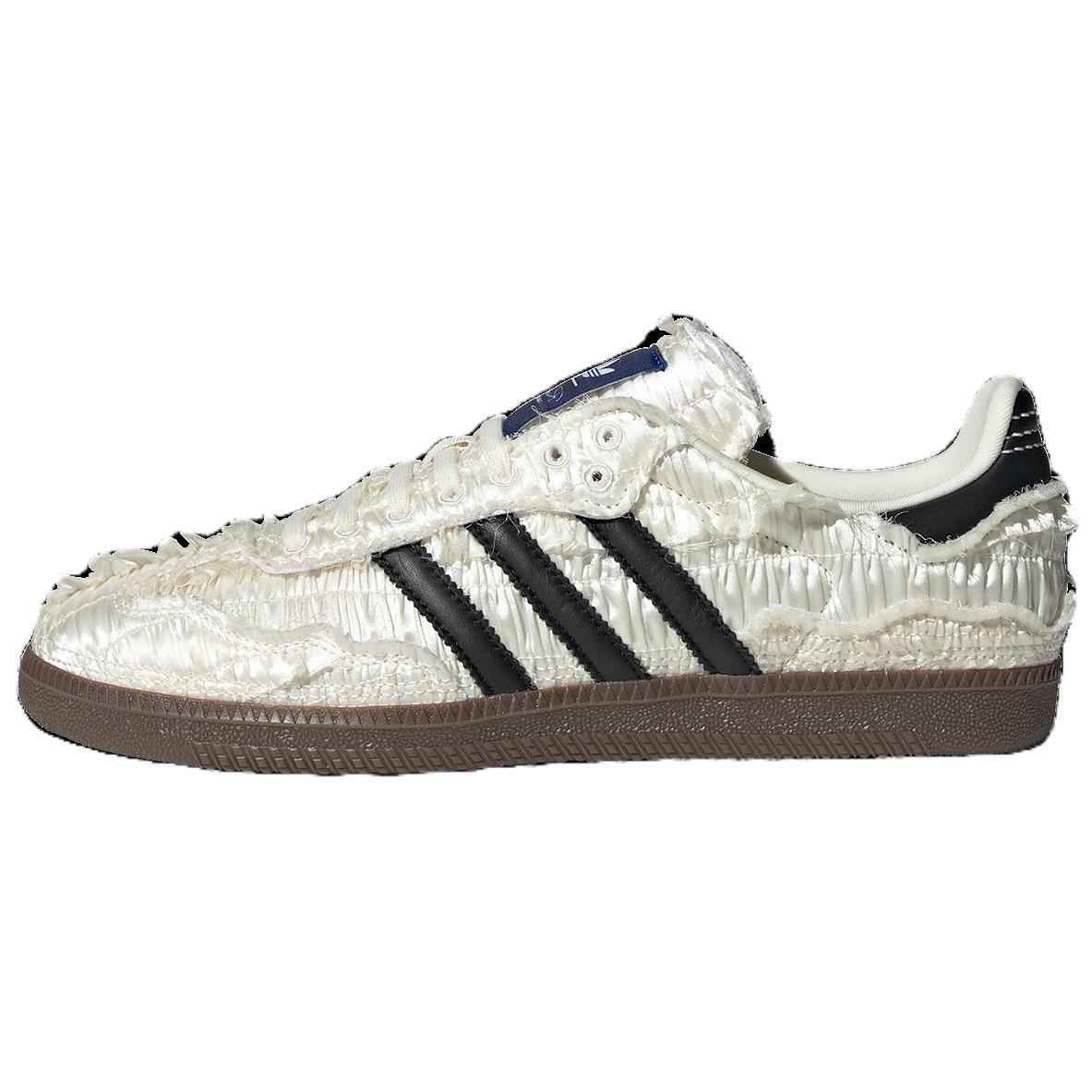 

Adidas Originals Samba Reverie от Кэролайн Ху Клот Белый Текстурированный Шелковый Верх 35.5