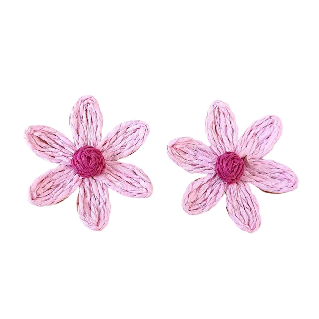 Geometric Flower Earrings Beach Bohemian Styles Drop Earrings Comfortable Wear for Trendy Fashion Lovers Daily Use