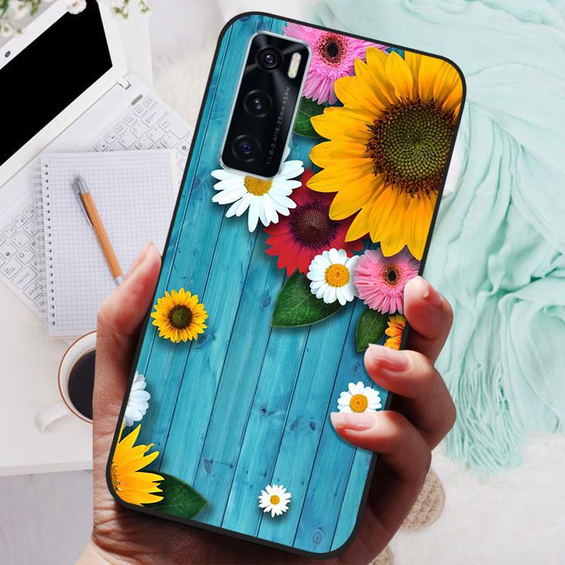 Etui do Vivo V20 SE Miękkie Pokrowce na Telefon z Silikonu TPU do Vivo V2022 V2023 V20SE Etui Zderzak Vivo V20 SE Odporne na Wstrząsy Pokrowiec Coque