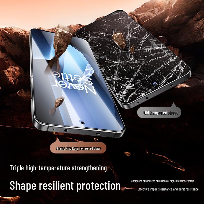 OnePlus Ace 5/5 Pro Displayschutz aus gehärtetem Glas