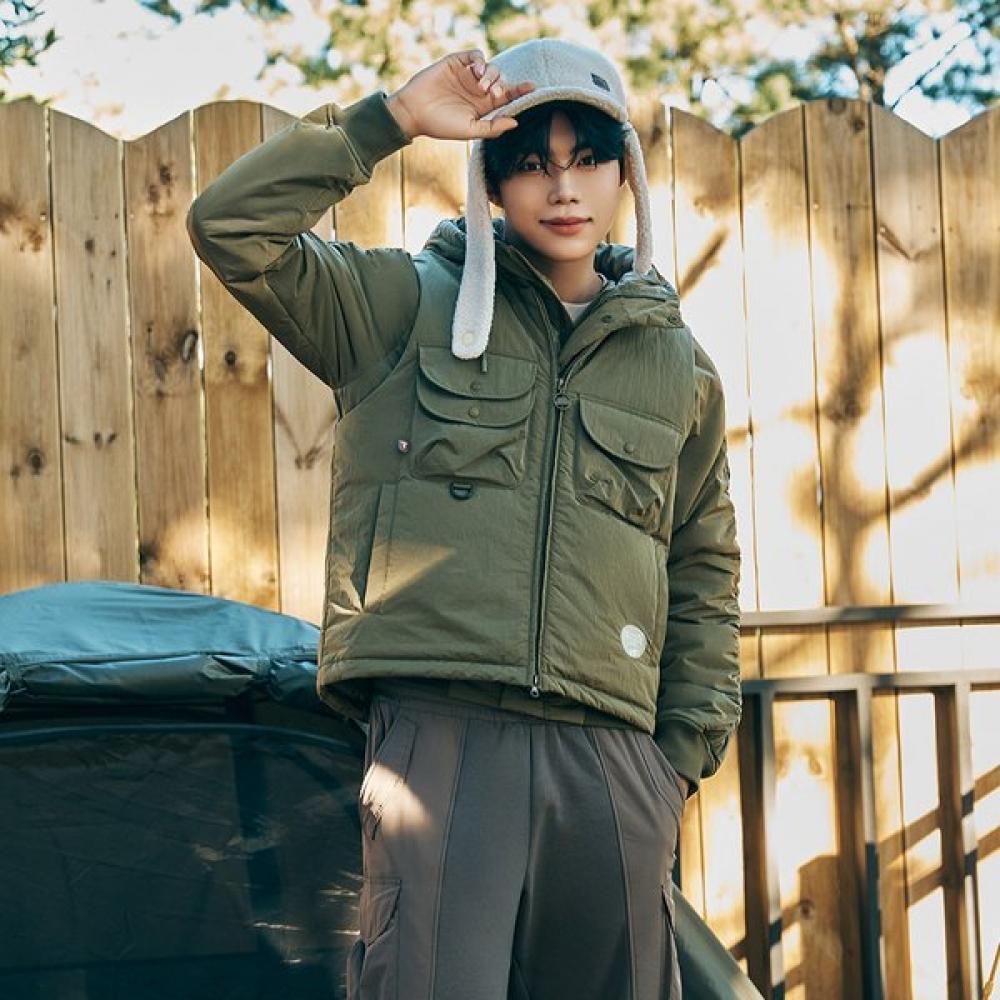 Bbc Earth PriMaloft Layered Ma 1 Jumper  Green  [worn By Park Gun Wook] 085