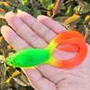 3PCS 17g 12cm Soft Frog Fishing Lures Frog-Like Stance Lure PVC Big Frog Bait Jigging Lure Fishing Soft Frog Lure