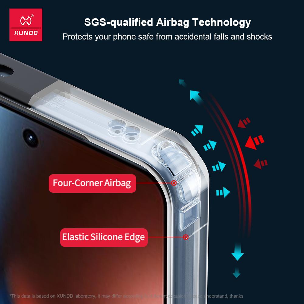 Xundd For Realme GT 7 Case For Realme GT 7 T Transparent Phone Cover Shockproof Bumper Protective Shell Cases Luxury Casing