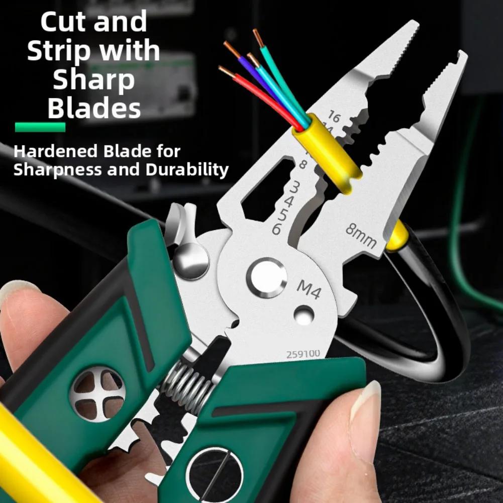 

3.3 Cm Maximum Opening Multifunctional Wire Stripper DIY Friendly Wire Cutter Versatile Functionality Compact Size China Mainland