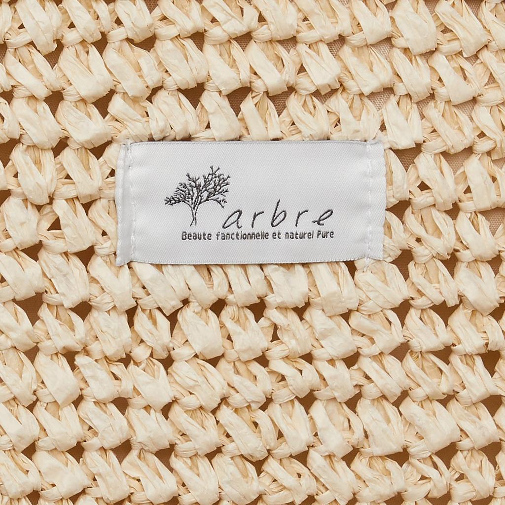 Showa Woven Lunch Polyethylene Made in 27140 Bag, Natural, Insulated, Lining, Japan, ARBRE,