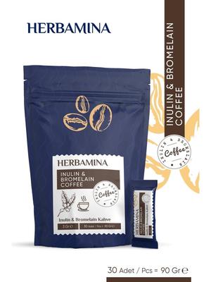 Herbamina Inulín a Bromelaín Káva - 90g