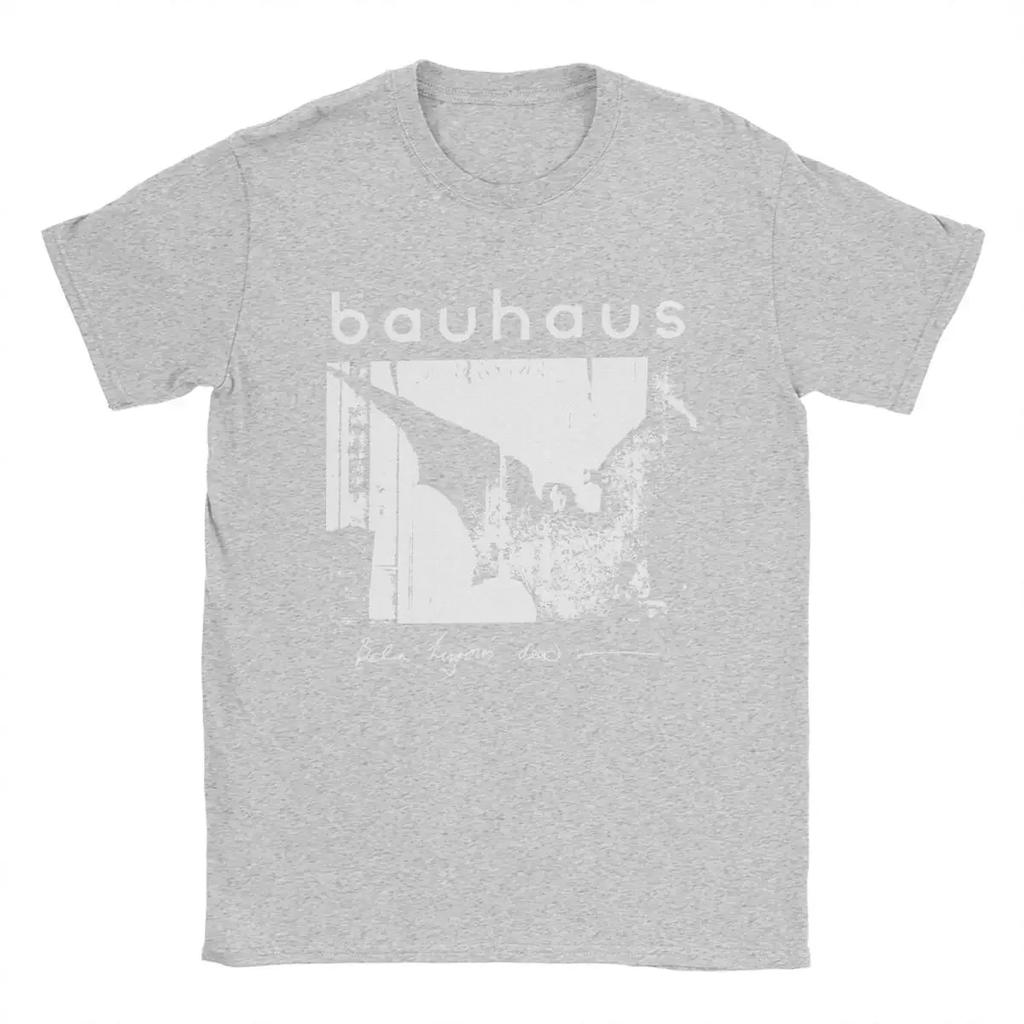 2024 Summer Bauhaus Bat Wings Bela Lugosis Dead T Shirt Men Cotton Amazing Clothing Crew Neck Tee Shirt Short Sleeve Tops Adult