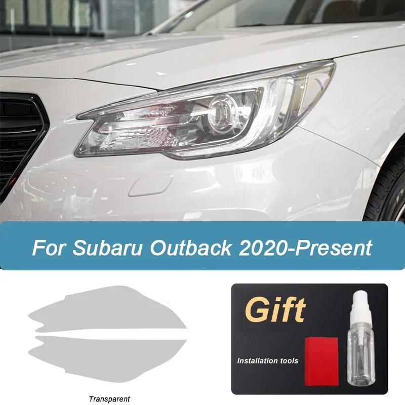 2x Pro Subaru Forester WRX BRZ Outback Legacy Impreza Auto TPU Ochranná fólie na světlomety Průhledná nálepka na světlomety Ochrana