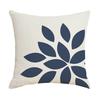 Geometric Pillow Cover, Washed Linen Look Throw Pillow Case with Hidden Zipper, Minimalist Cushion Cover for Sofa, Bed, Office, Cozy Home Decor
