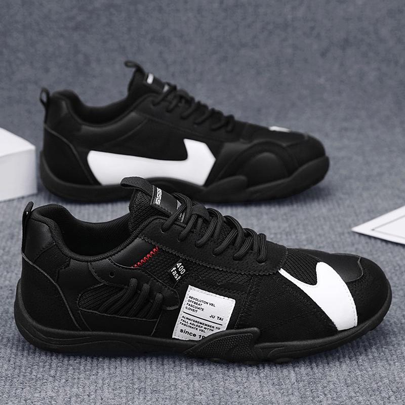 

Men Shoes Sneakers Mens Casual Shoes Luxury Breathable Men Loafers Shoes Trend for Men Running Shoes Footwear Hip Hop Streetwear 41 чорний